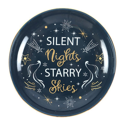 Silent Nights Starry Skies Trinket Dish