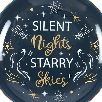 Silent Nights Starry Skies Trinket Dish