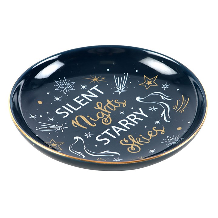 Silent Nights Starry Skies Trinket Dish