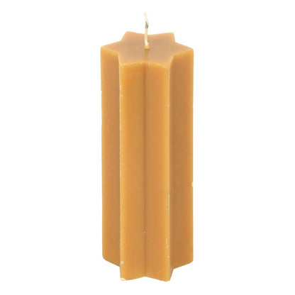 Gold Starry Night Star Shaped Taper Candle