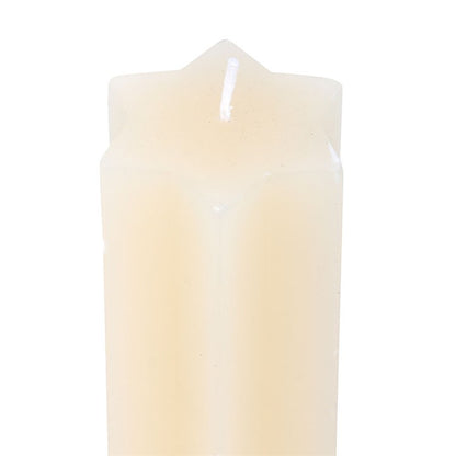 Cream Starry Night Star Shaped Taper Candle