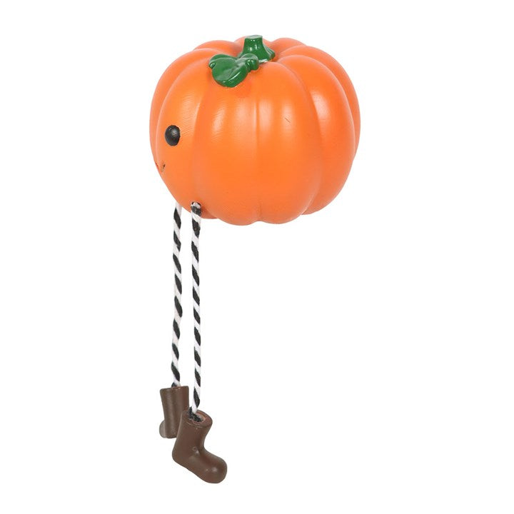 Cute Smiling Pumpkin Shelf Sitter Ornament