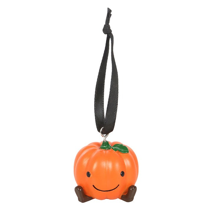 Cute Smiling Pumpkin Hanging Ornament