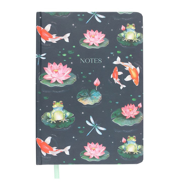 Pond Print A5 Notebook