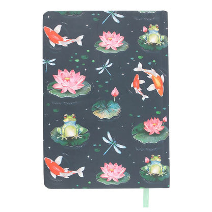 Pond Print A5 Notebook