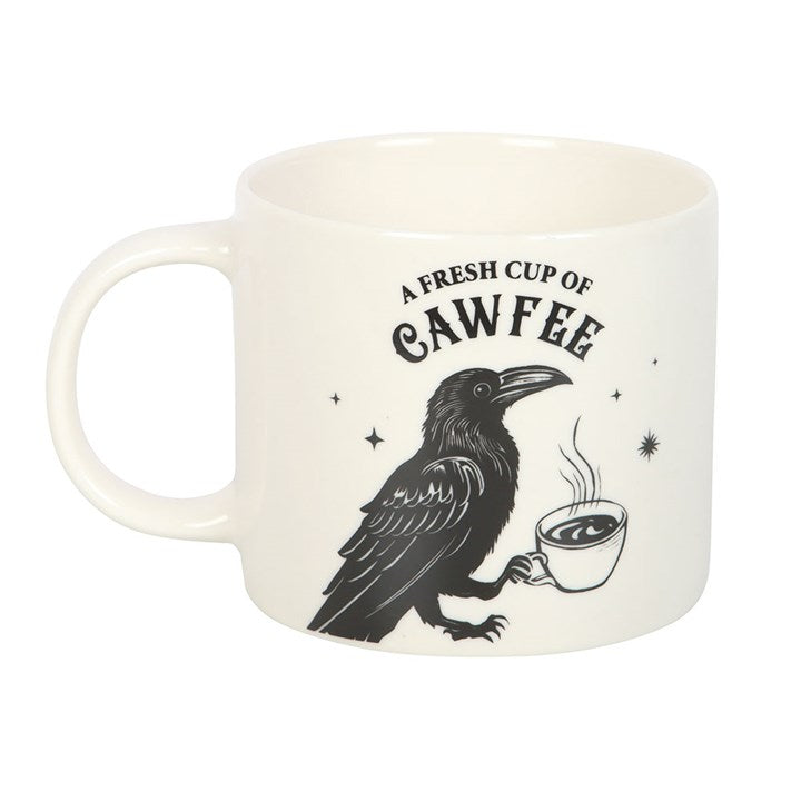 Fresh Cup of Cawfee Raven Mug