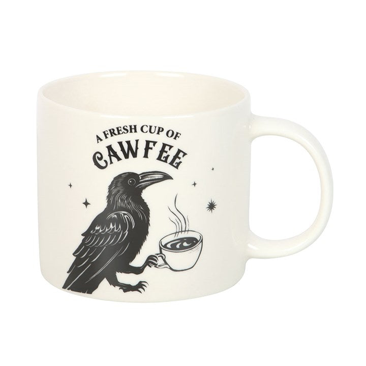 Fresh Cup of Cawfee Raven Mug