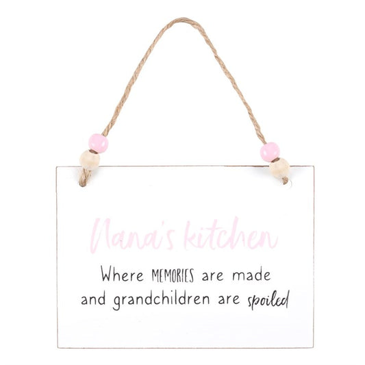 Nana's Kitchen Hanging Sign