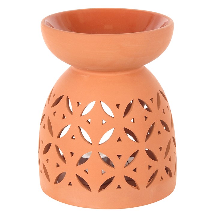 Giant Terracotta Oil Burner and Wax Warmer