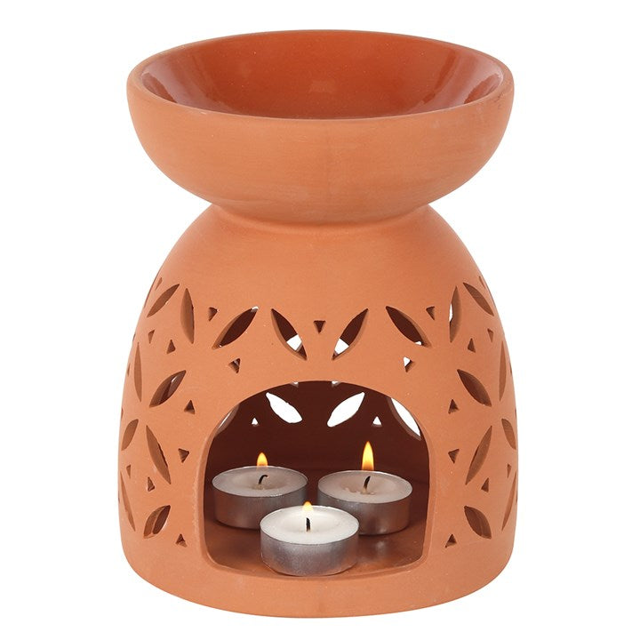 Giant Terracotta Oil Burner and Wax Warmer