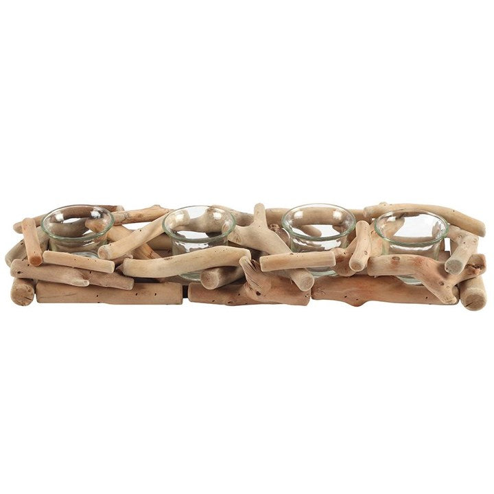 Driftwood Candle Holder