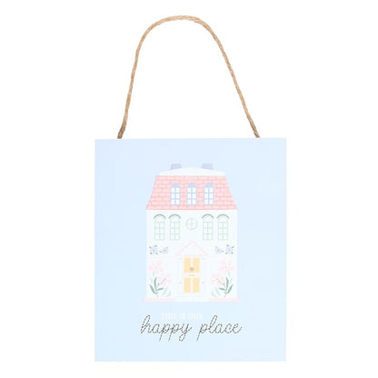 This Is Our Happy Place Pastel House Hanging Decoration