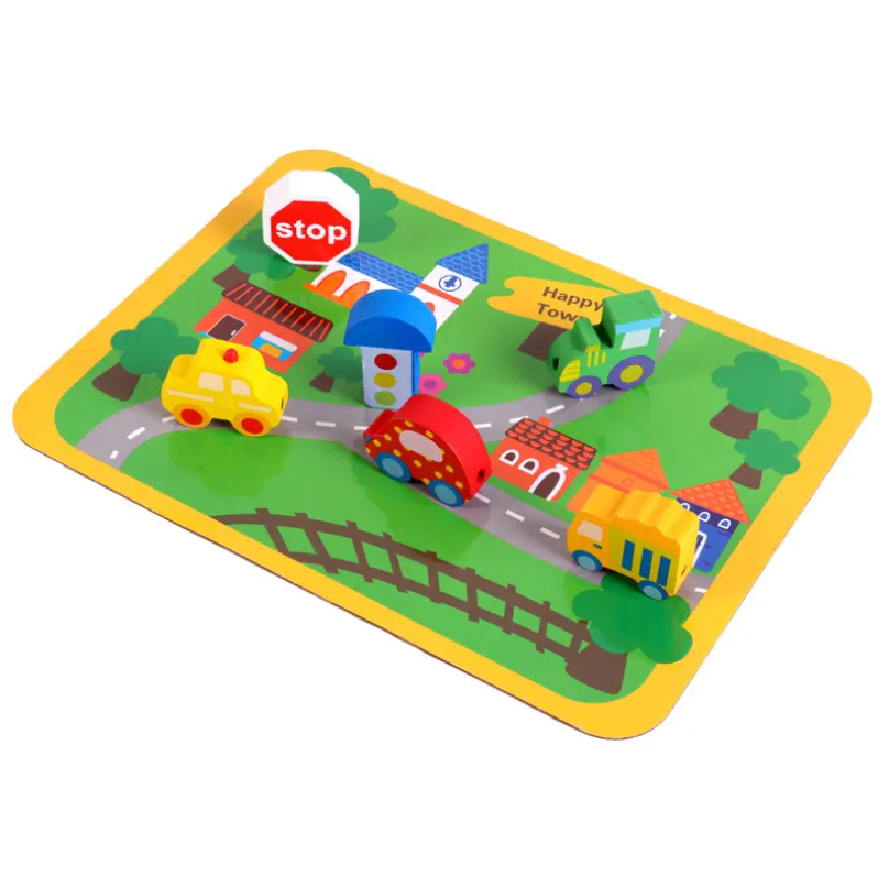 Wooden Vehicles Set