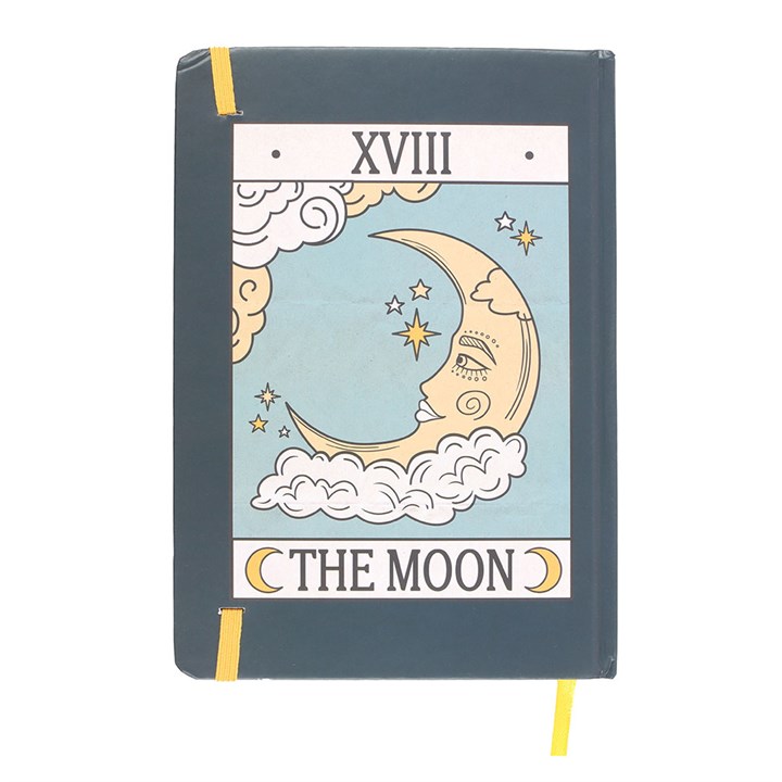 The Moon Vintage Tarot A5 Notebook