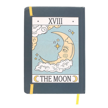 The Moon Vintage Tarot A5 Notebook