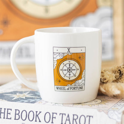 The Wheel of Fortune Vintage Tarot  Mug