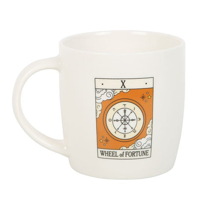 The Wheel of Fortune Vintage Tarot  Mug