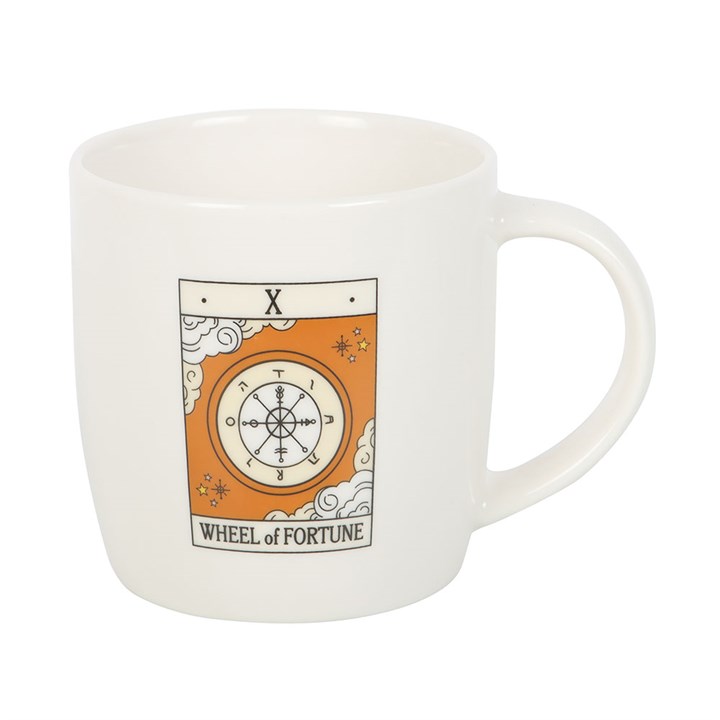 The Wheel of Fortune Vintage Tarot  Mug