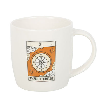 The Wheel of Fortune Vintage Tarot  Mug