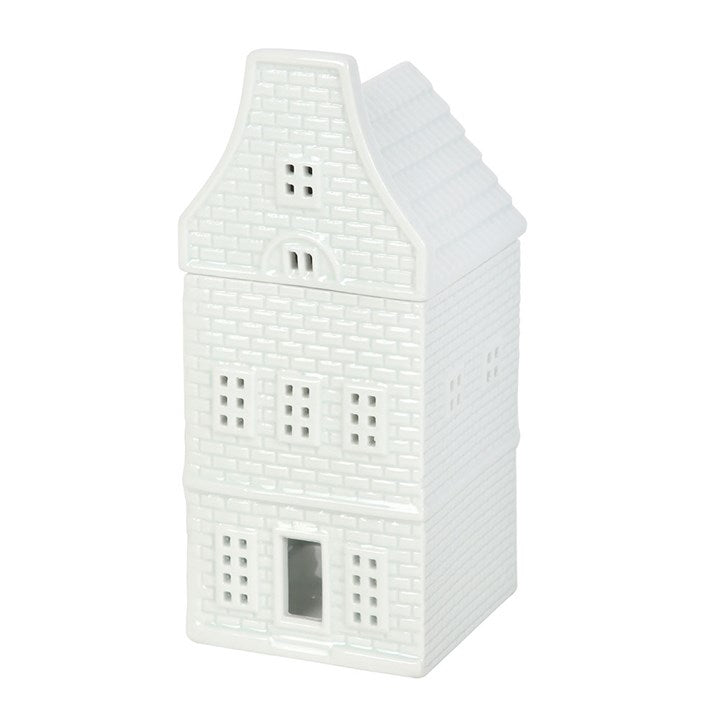 White Nordic House Oil Burner and Wax Warmer