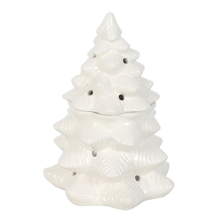 White Fir Tree Oil Burner and Wax Warmer