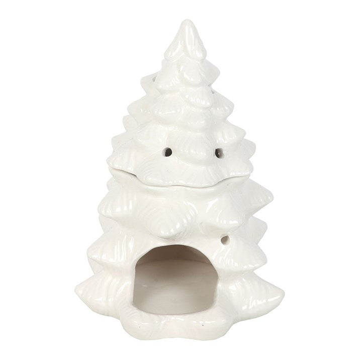 White Fir Tree Oil Burner and Wax Warmer