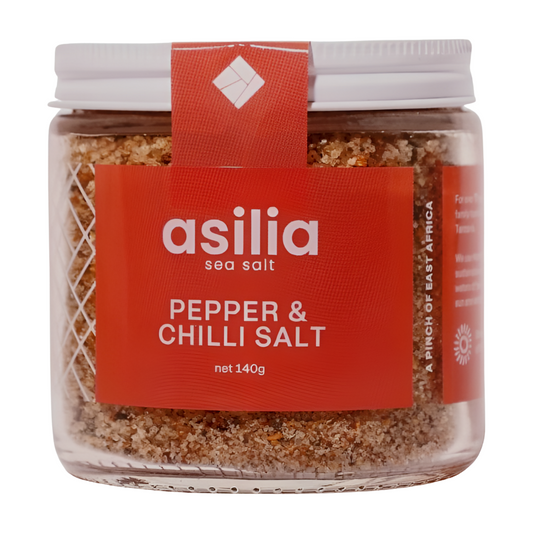 Asilia Sea Salt Pepper & Chilli Salt (140g)