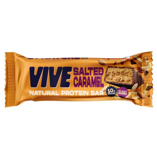 Vive Salted Caramel Natural Protein Bar (49g)