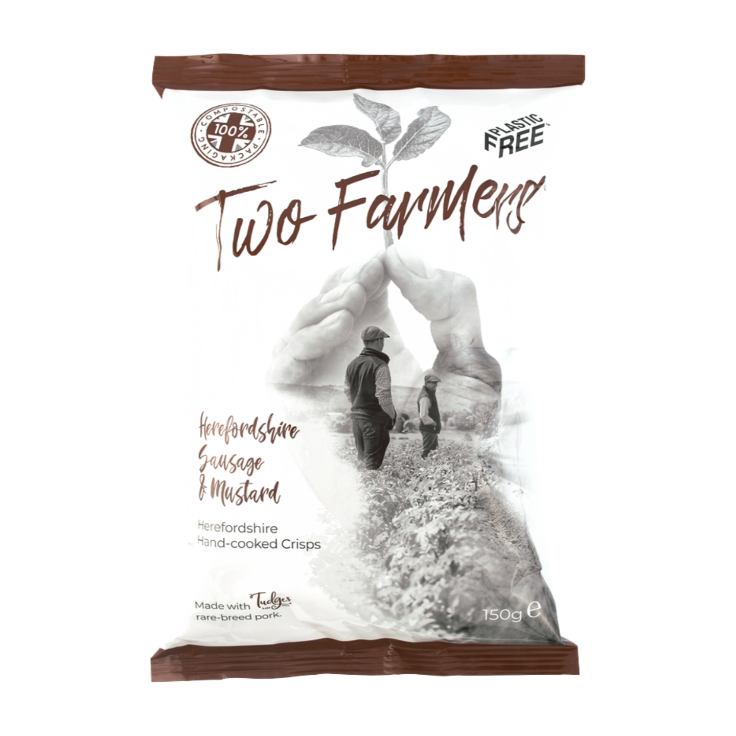 Two Farmers Herefordshire Sausage & Mustard Crisps (150g)