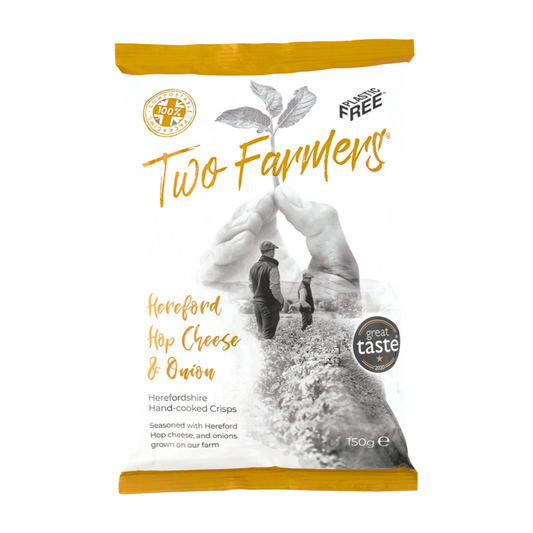 Two Farmers Hereford Hop Cheese & Onion Crisps (150g)