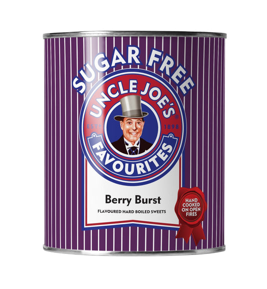 Uncle Joe's Sugar Free Berry Burst Boiled Sweets (120g)