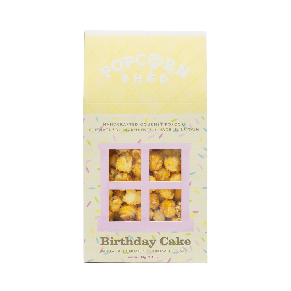 Popcorn Shed Birthday Cake Gourmet Popcorn Shed (80g)