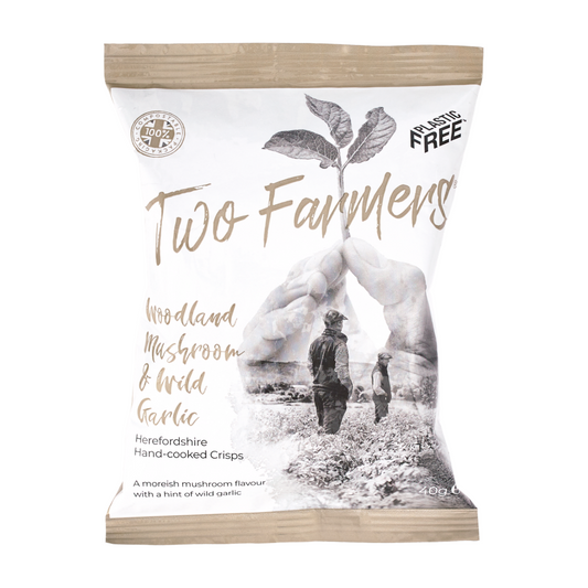 Two Farmers Woodland Mushroom & Wild Garlic Crisps (40g)