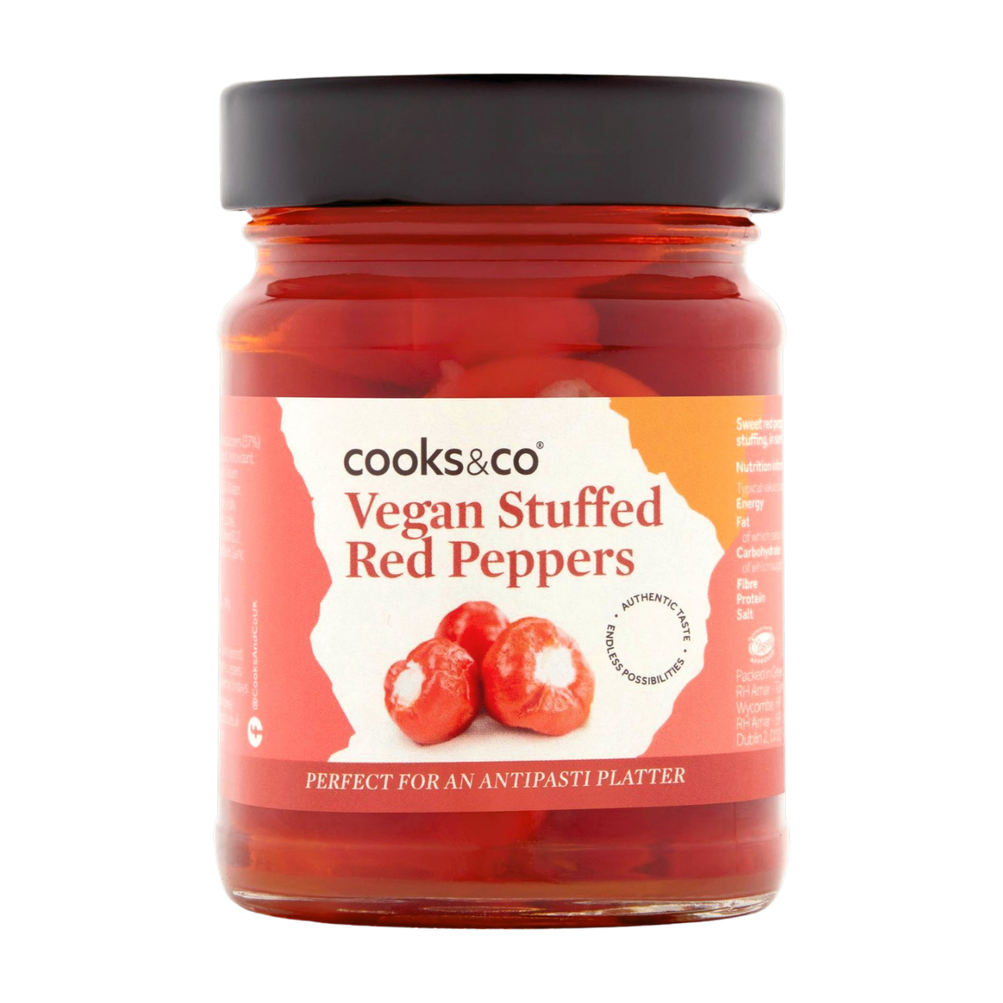 Cooks & Co Vegan Stuffed Red Peppers (220g)