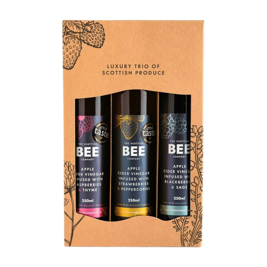 The Scottish Bee Company Infused Vinegars Gift Set (750ml)