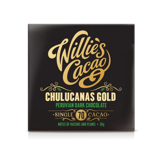 Willie's Cacao Chulucanas Gold Peruvian Dark Chocolate (50g)