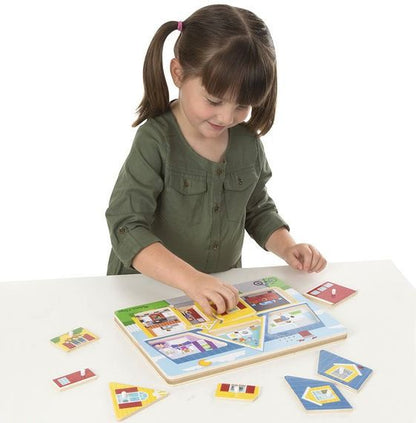 Around the House Sound Puzzle by Melissa and Doug