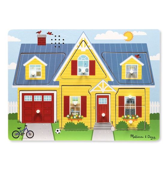 Around the House Sound Puzzle by Melissa and Doug