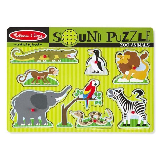 Zoo Animals Sound Puzzle by Melissa and Doug