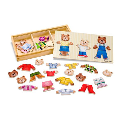 Bear Family Dress-Up Puzzle by Melissa and Doug