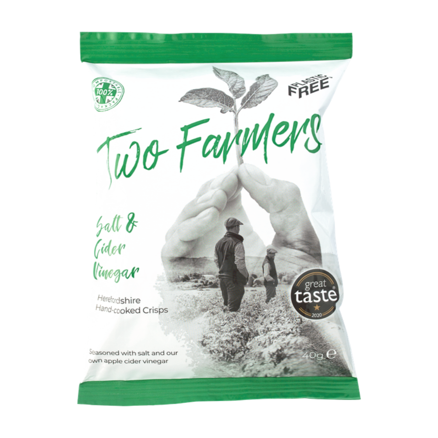 Two Farmers Salt & Cider Vinegar Crisps (40g)