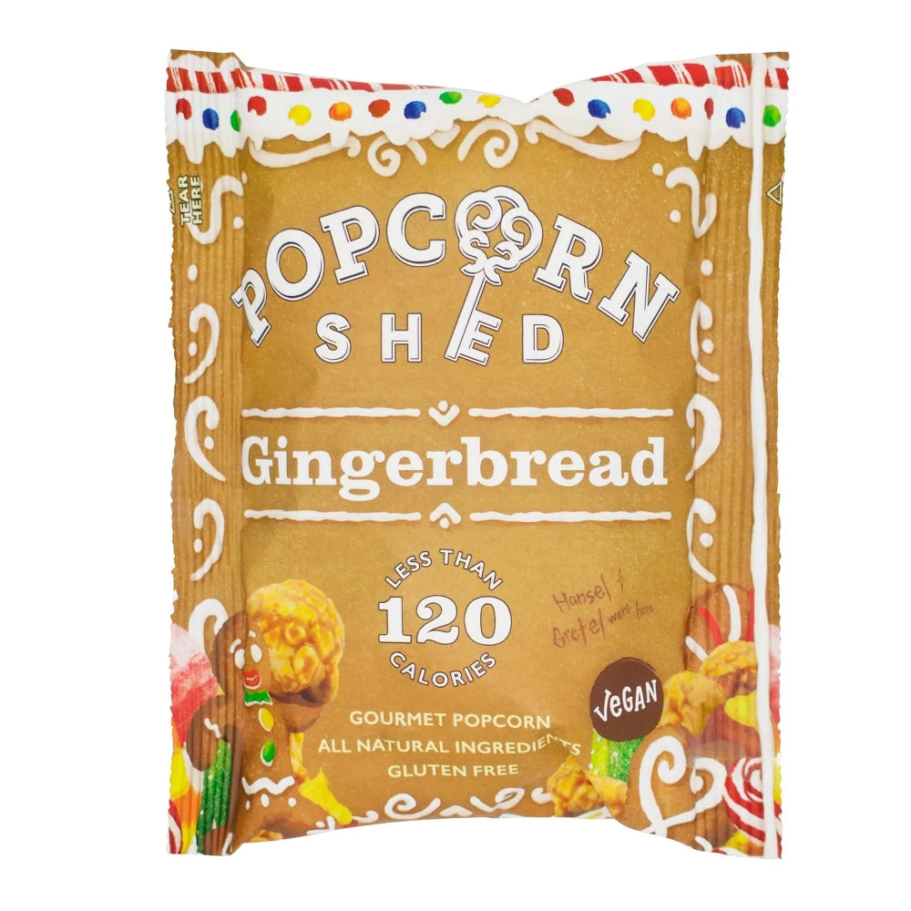 Popcorn Shed Gingerbread Popcorn Snack Pack (24g)