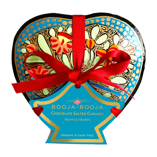 Booja-Booja Chocolate Salted Caramel Truffle Hearts (115g)