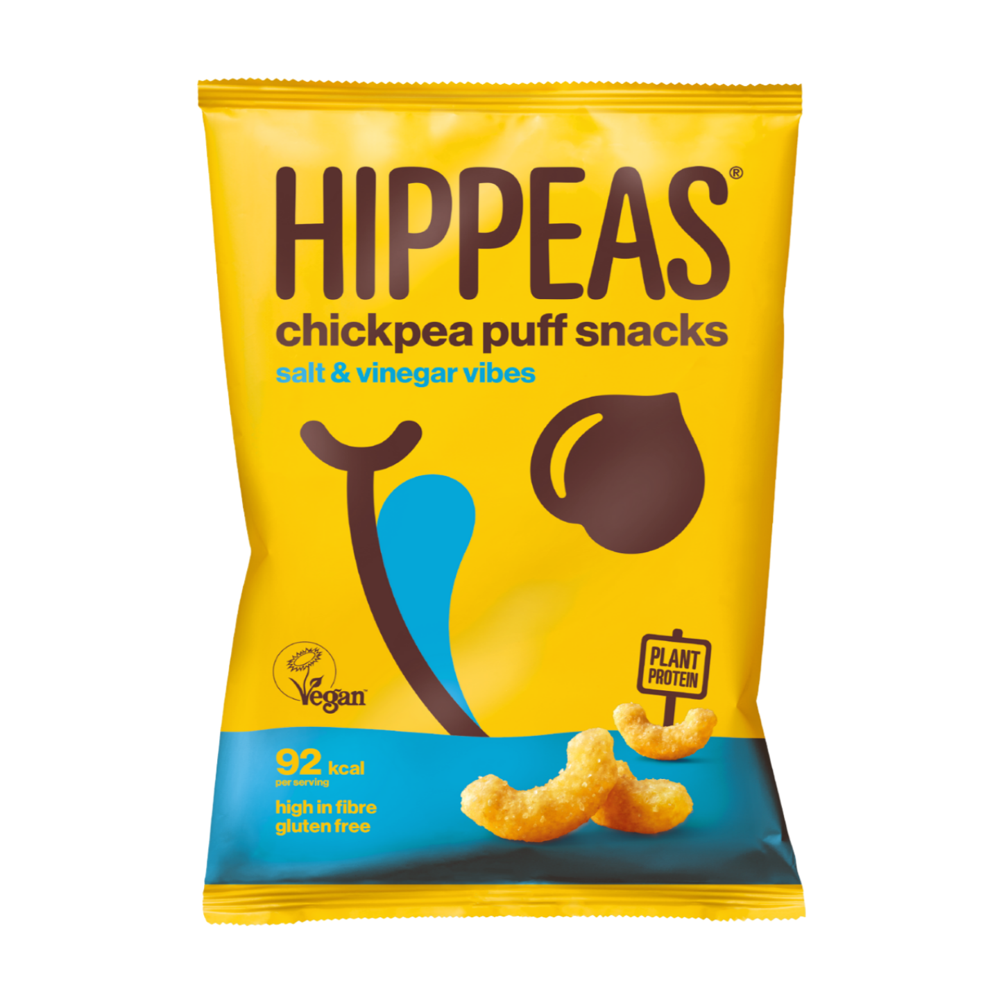 Hippeas Salt & Vinegar Chickpea Puffs (22g)