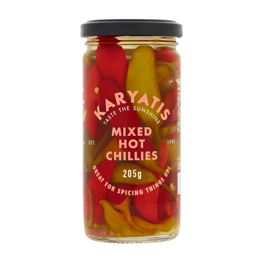 Karyatis Mixed Hot Chillies (205g)