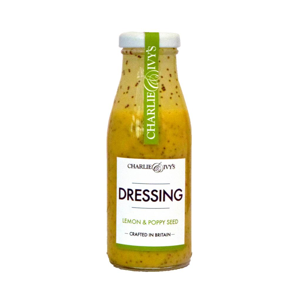 Charlie & Ivy's Lemon & Poppy Seed Dressing (250ml)