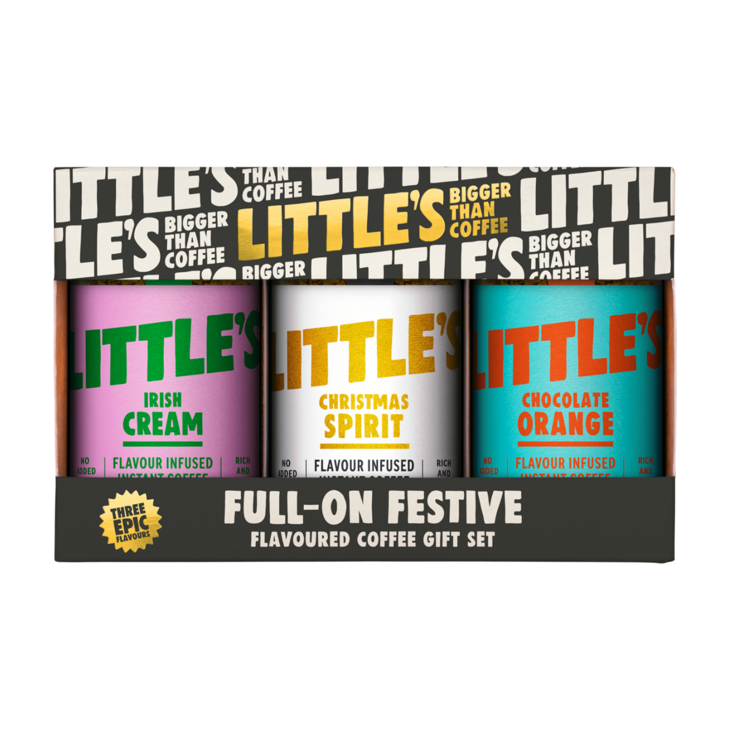 Little's Full-On Festive Flavoured Coffee Gift Set