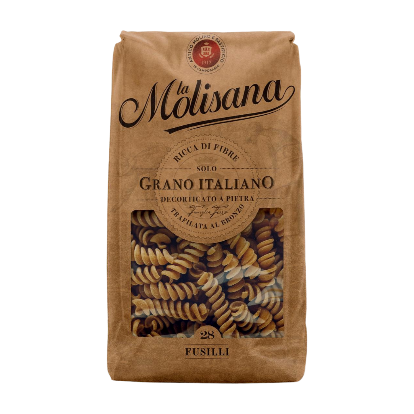 La Molisana Whole Wheat Fusilli No. 28 (500g)