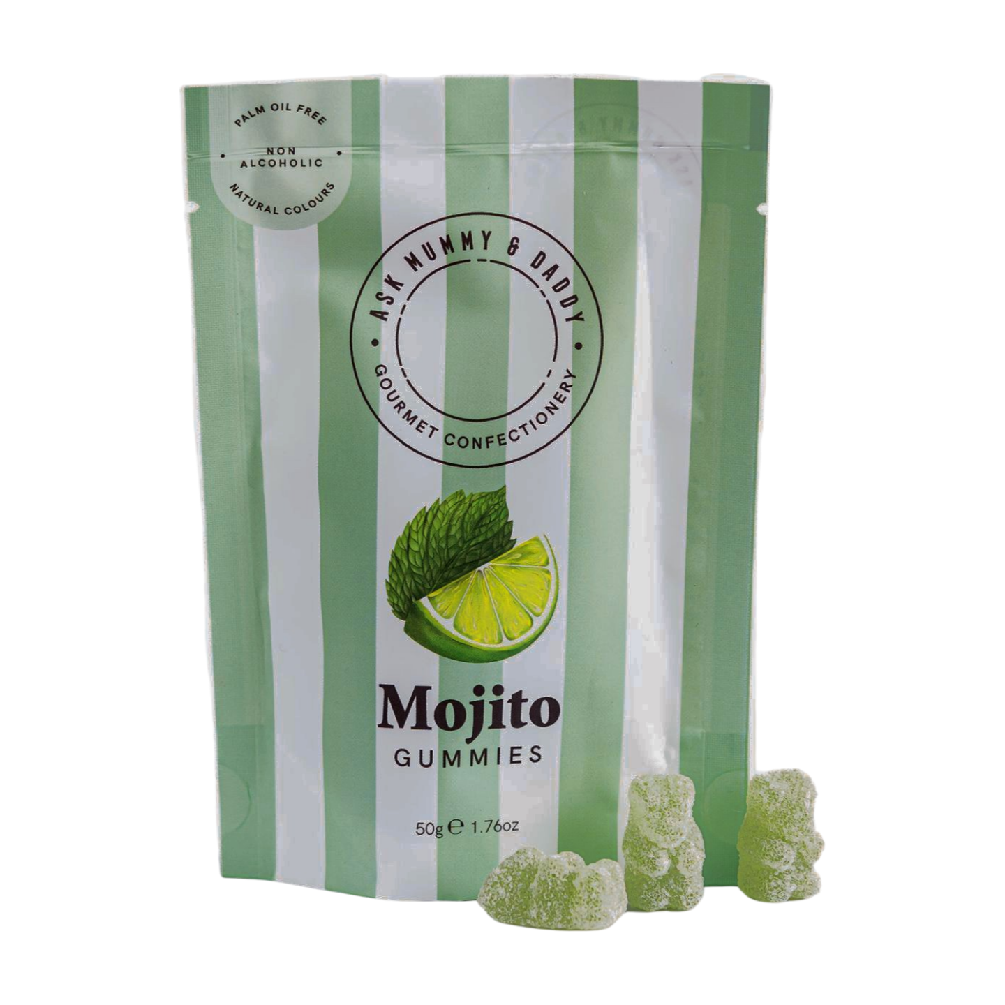 Ask Mummy & Daddy  Mojito Gummies (50g)