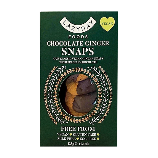 Lazy Day Gluten Free & Vegan Chocolate Ginger Snaps (125g)